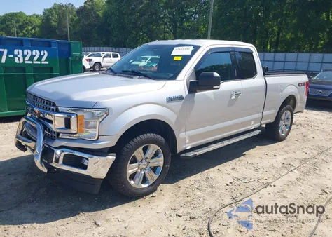 2018 Ford F-150 Xlt из США, поврежденный, VIN 1FTFX1E5XJKG09599